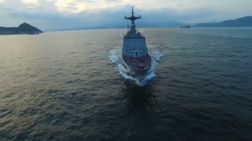 军事实拍，海军军演，武器发射