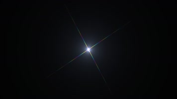 【透明通道】 十字星光闪烁