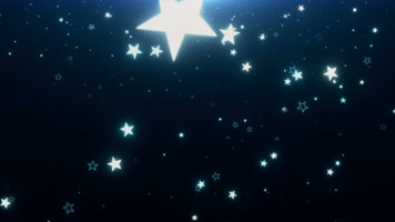 【4k】唯美星星飘落背景