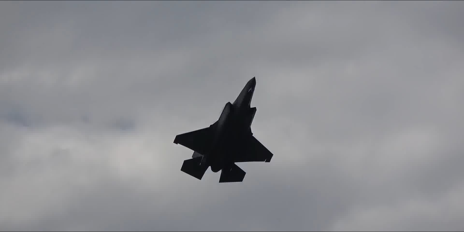 航展，隐形战机，战斗机f35