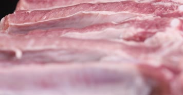 排骨食品食材美食猪肉肉红肉排骨