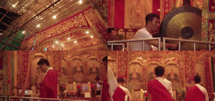 香港庙宇文化，拜神还神，做法事