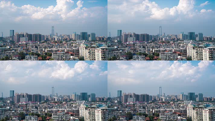 6k武汉城市延时摄影