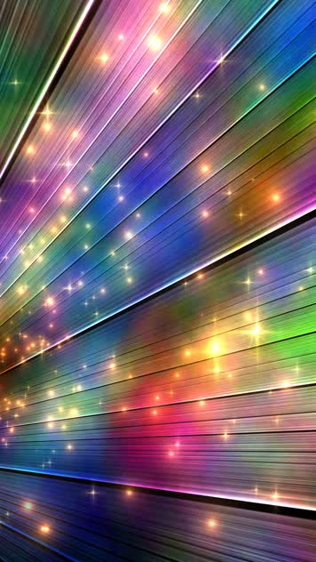 光线粒子宇宙，发光闪烁 