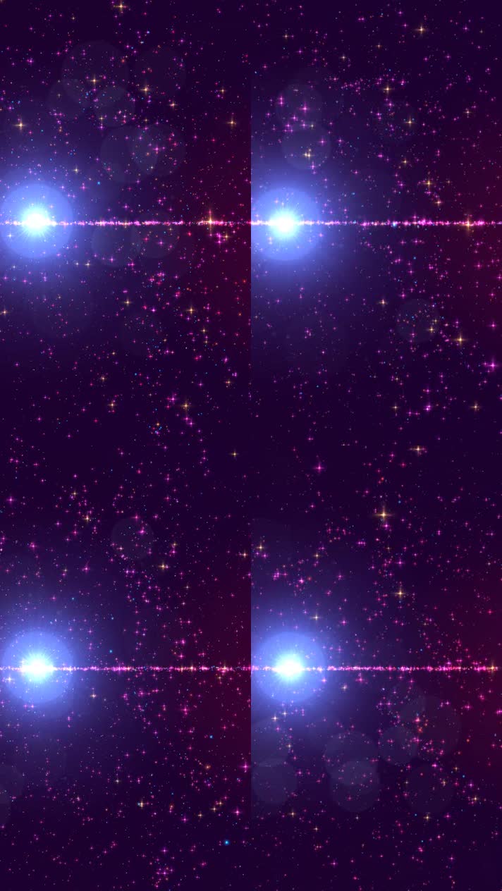 粒子宇宙，发光闪烁 