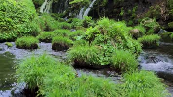  4K绿水青山合集-唯美瀑布高山流水