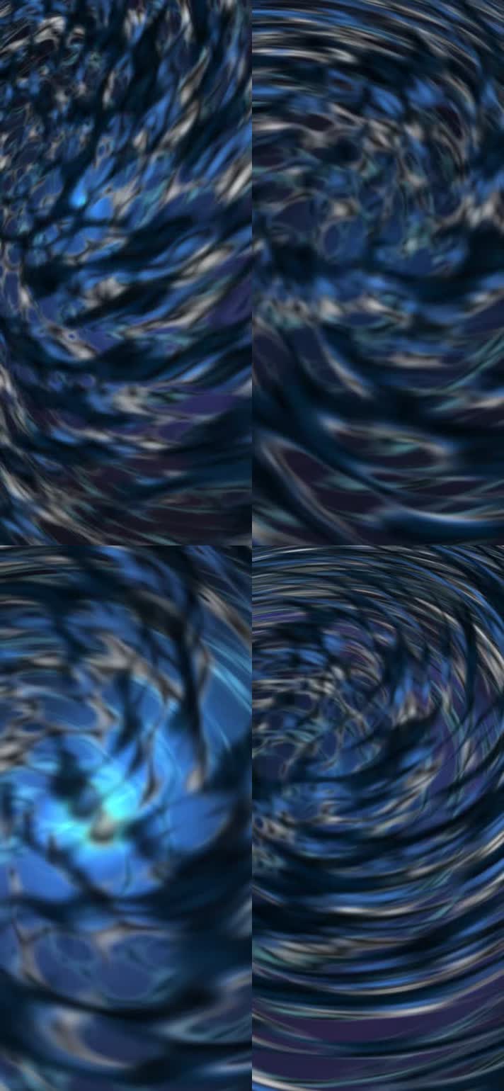 梦幻竖屏，科技宇宙旋转