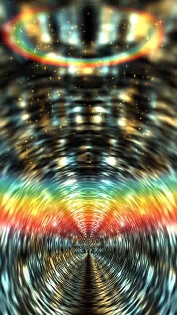 迷幻宇宙，螺旋漩涡扩散三维旋转迷幻