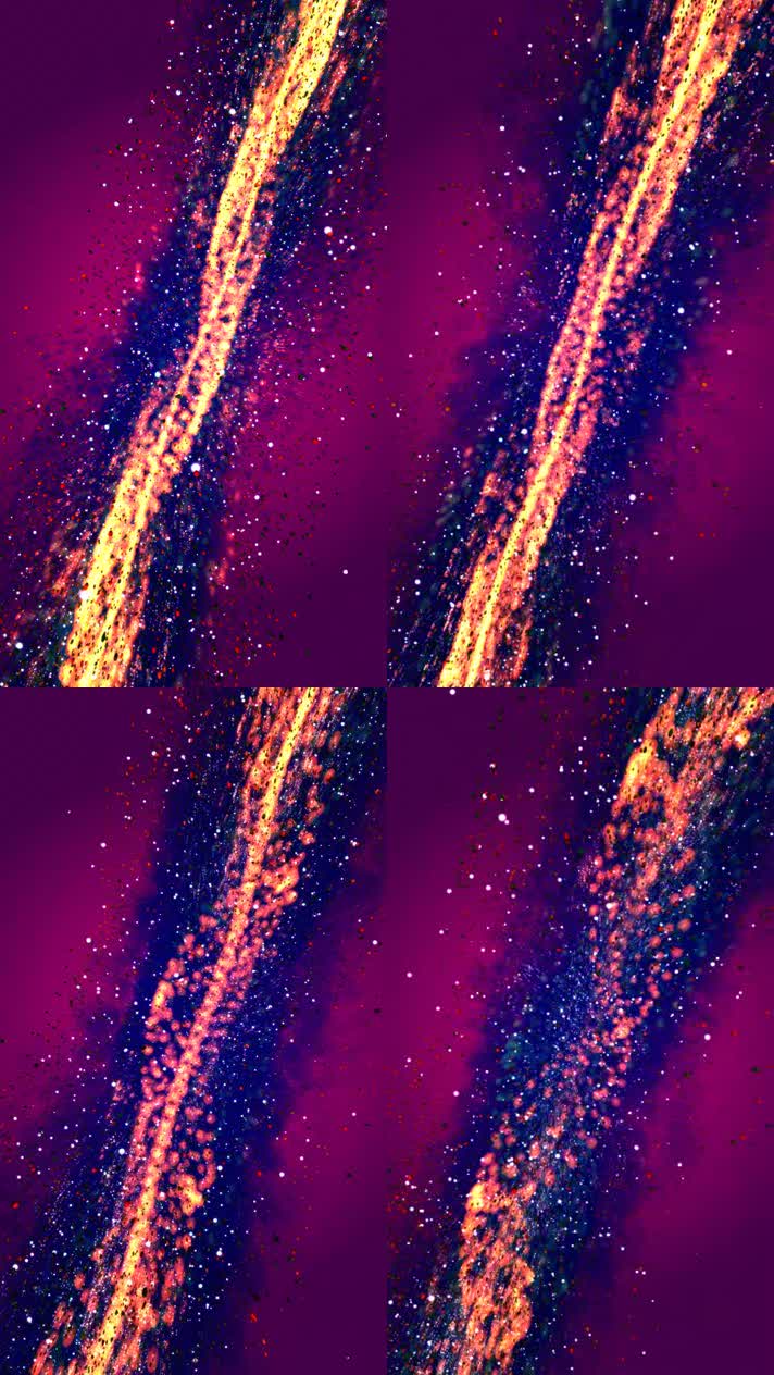 红色流光，线条奢华，颁奖仪式