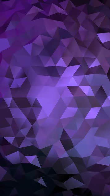 炫彩低面体波动，手机坚版