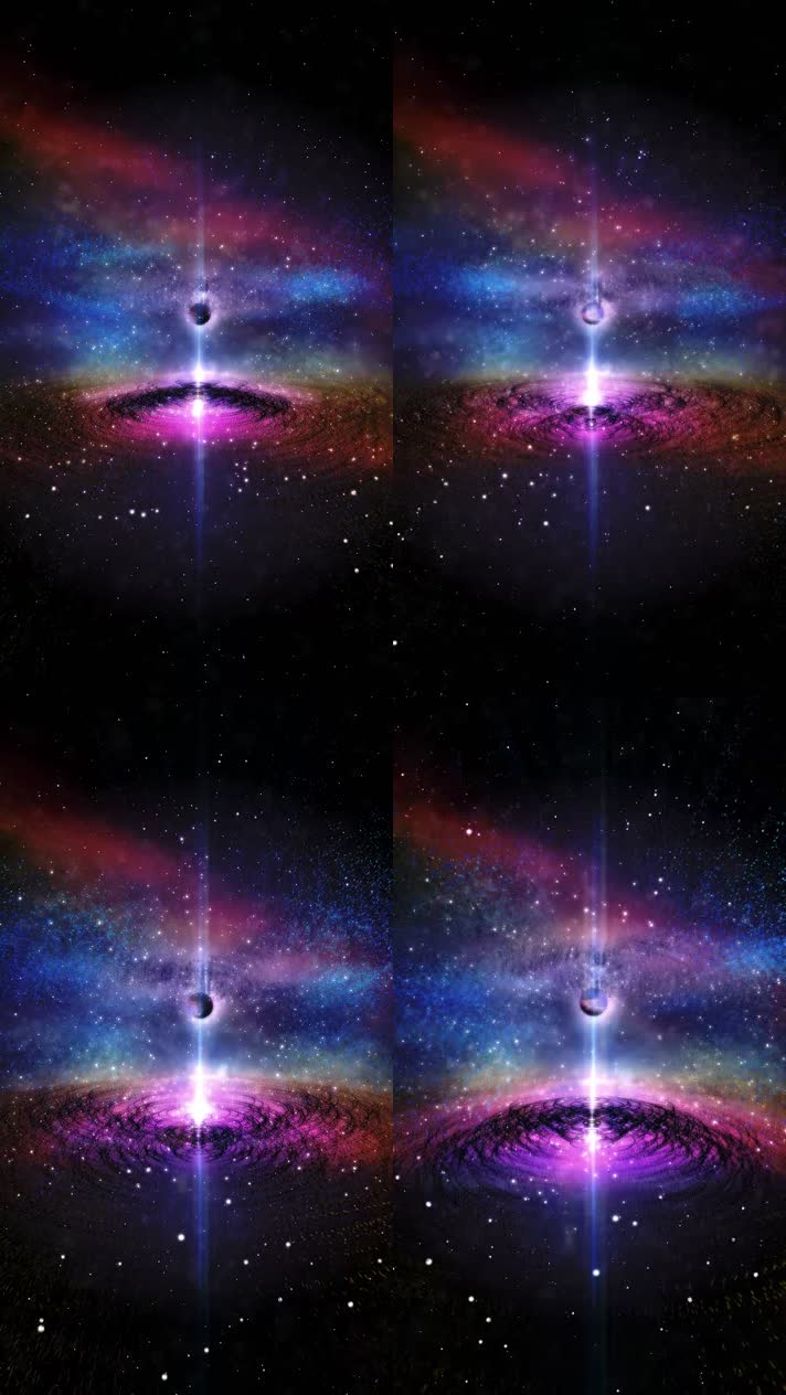 粒子宇宙，发光闪烁 