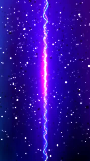 星空星云宇宙，粒子发光闪烁 ，太空分割线