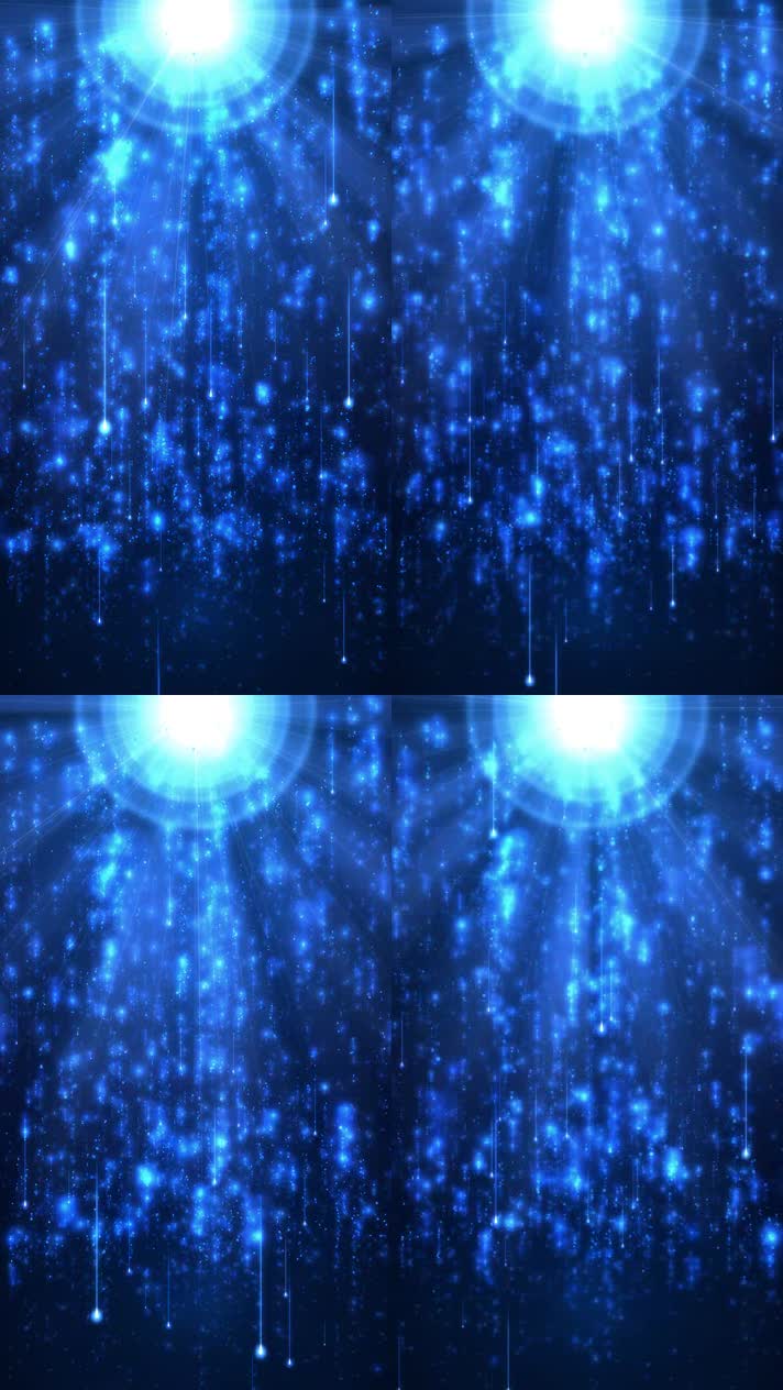 粒子星示宇宙，发光闪烁 