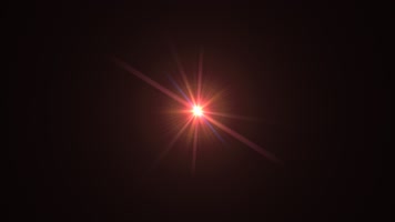 【透明通道】红色闪光灯光