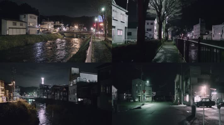 日本夜景，城市行走，第一视角