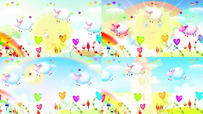 金色童年儿歌配乐视频