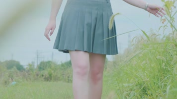 花草小清新空镜头唯美人像