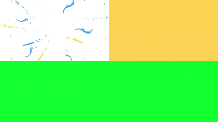 MG动画转场过渡划屏动画绿屏2D转场素材包3