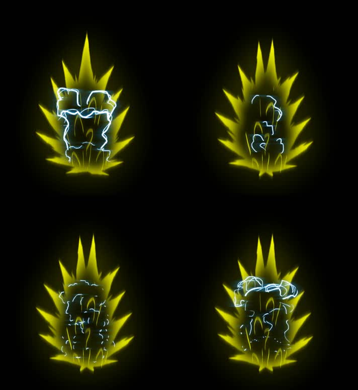 超级赛亚人光效