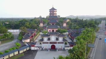 4K航拍博鳌禅寺