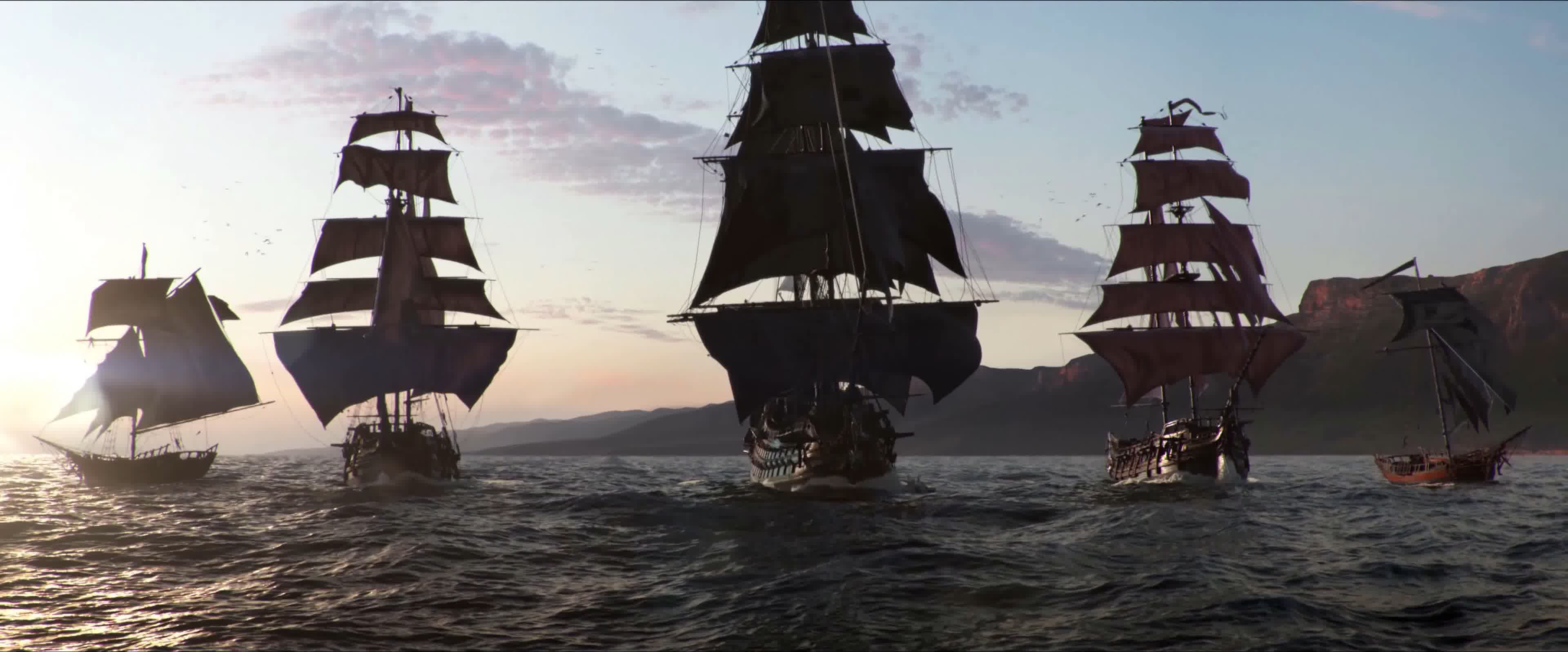 海盗船，大航海时代，3d动画