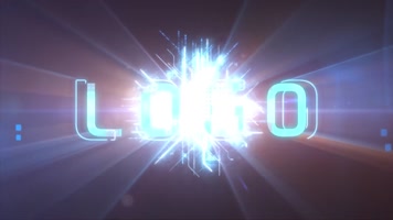 炫酷科技时空隧道穿梭片头logo