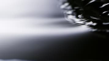 黑色背景下的水流水波纹波浪浪花视频素材 黑色背景下的水流水波纹波浪浪花视频素材