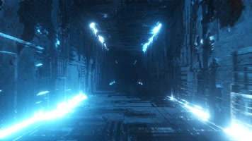 科幻无尽头隧道穿梭 1