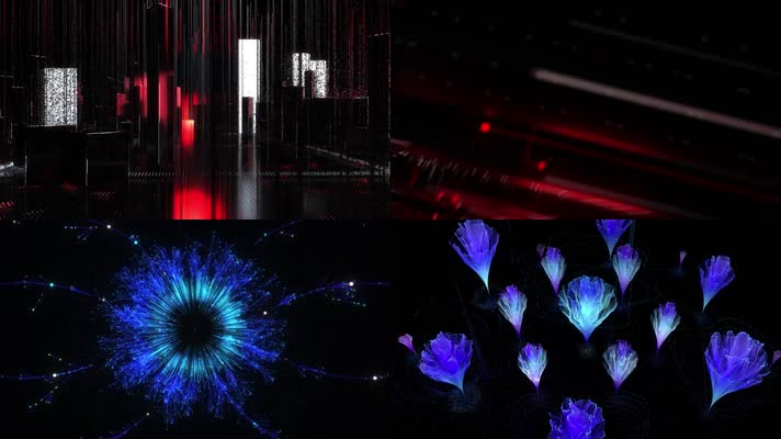 唯美粒子科技特效片头片尾