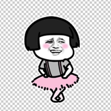 抖音快手最新搞笑蘑菇头微信QQ聊天表情包