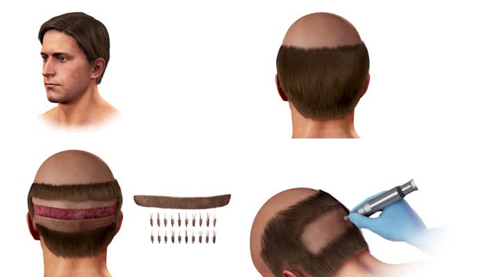 植发技术FUT和FUE