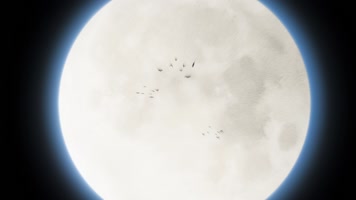 【无缝循环】月亮上蝙蝠冲屏