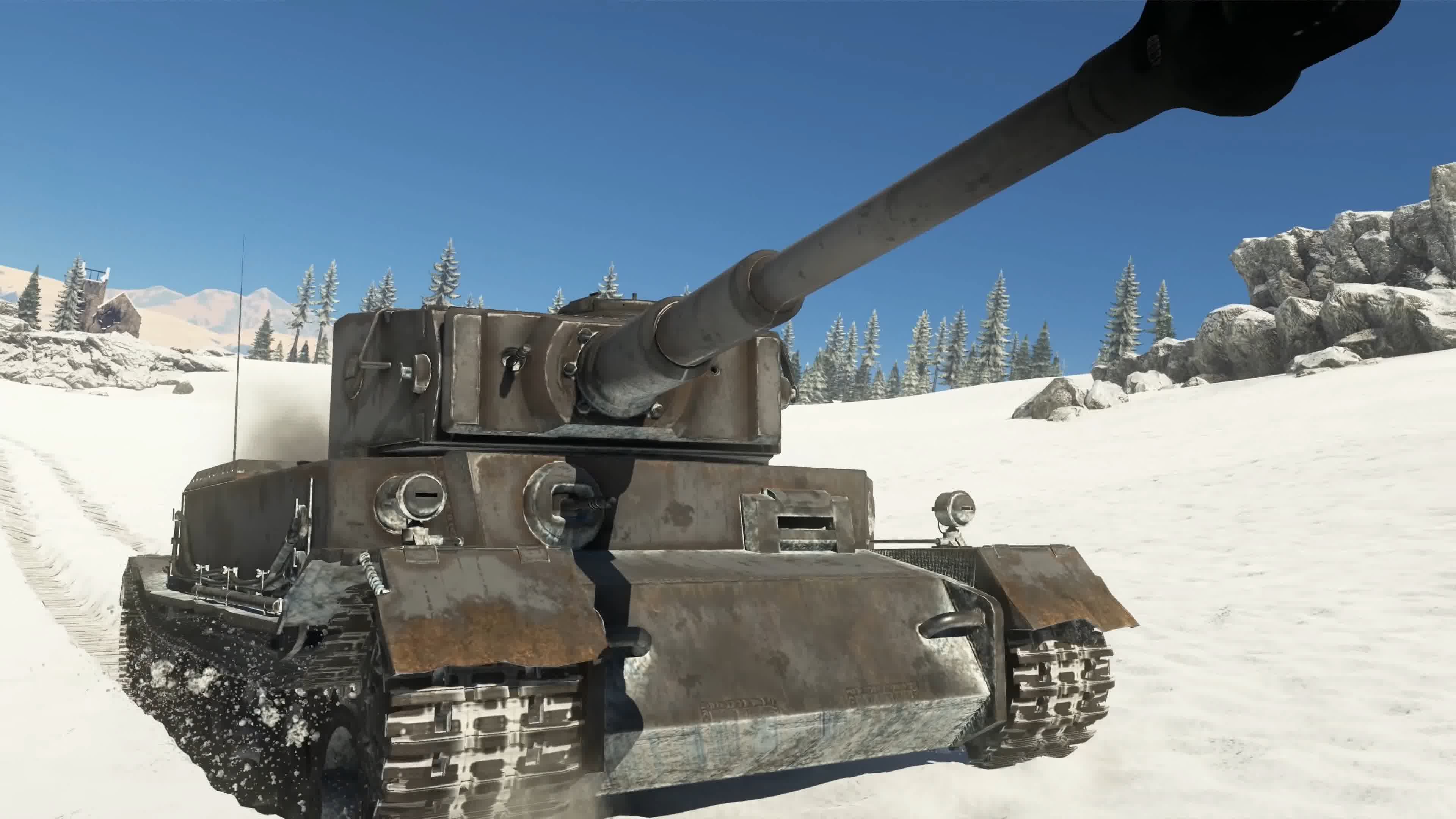 战争动画，德国陆军，虎式坦克