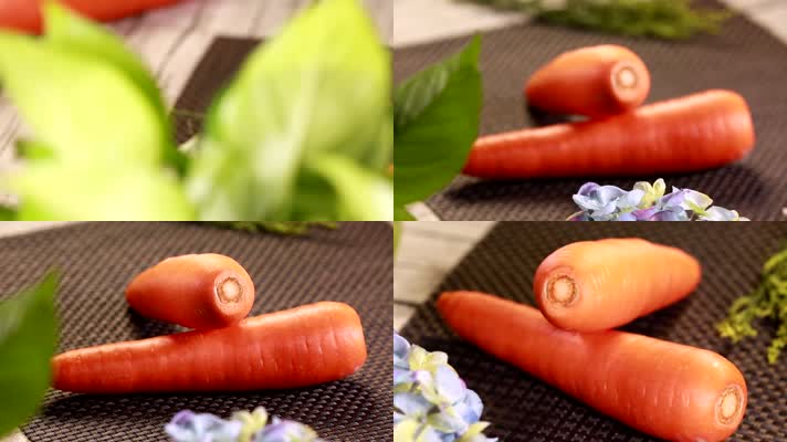 食品 食材 美食 蔬菜 胡萝卜 做饭 刀工 中