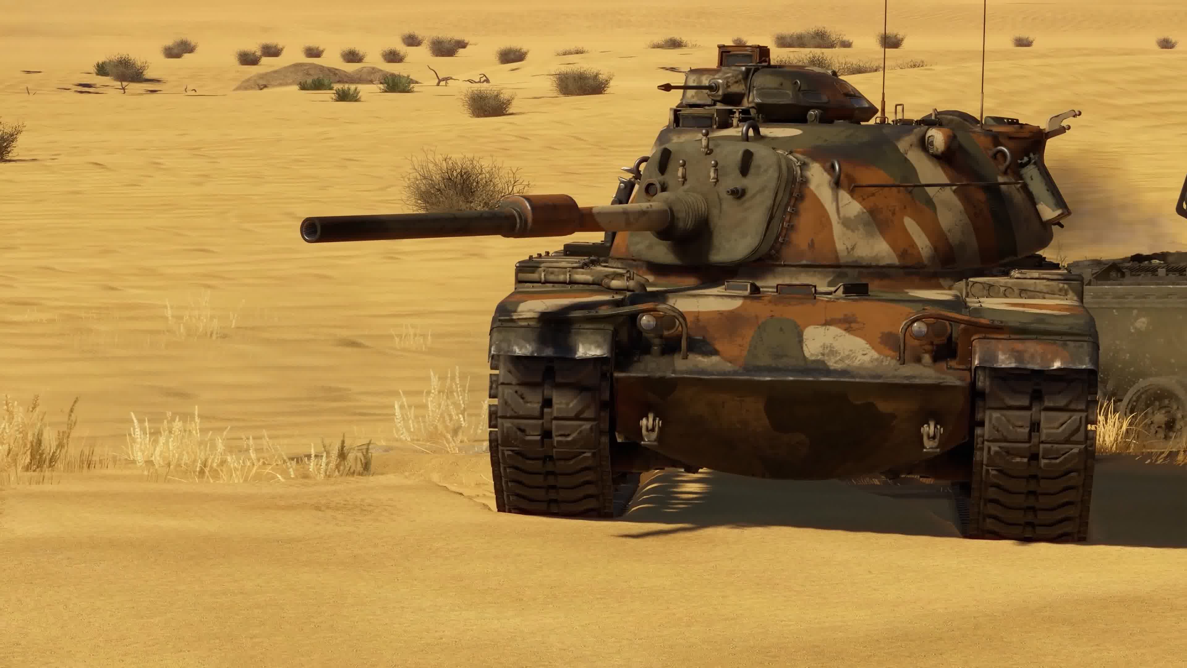 战争动画，美军坦克，m60坦克