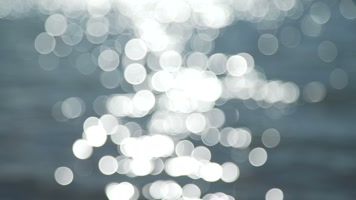 水面波光，清晰到模糊，唯美浪漫