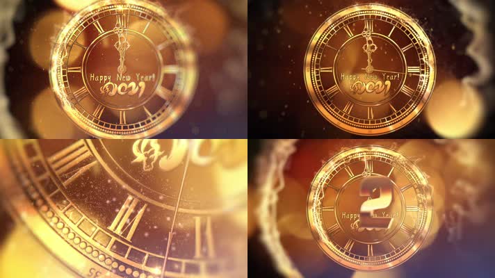 2021倒计时年会片头