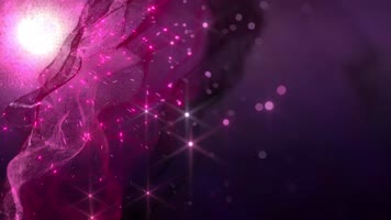 粒子紫色波浪