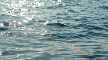 波纹海面，波光粼粼水面