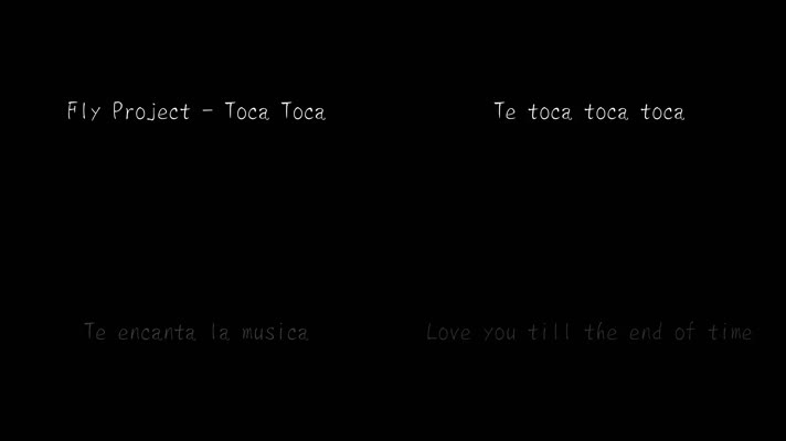 歌曲-《Toca Toca 》