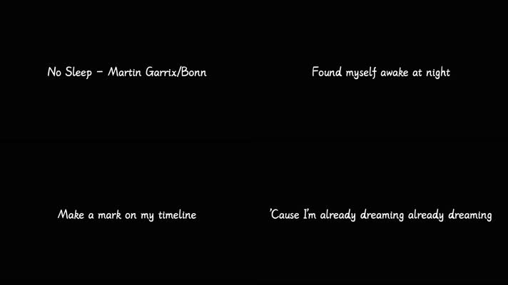 Martin Garrix - No Sleep