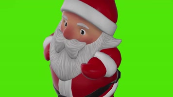 圣诞老人新年快乐