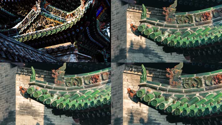 4K时光流逝，光影光影艺术光阴