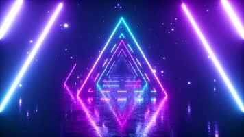 动感光线穿梭背景