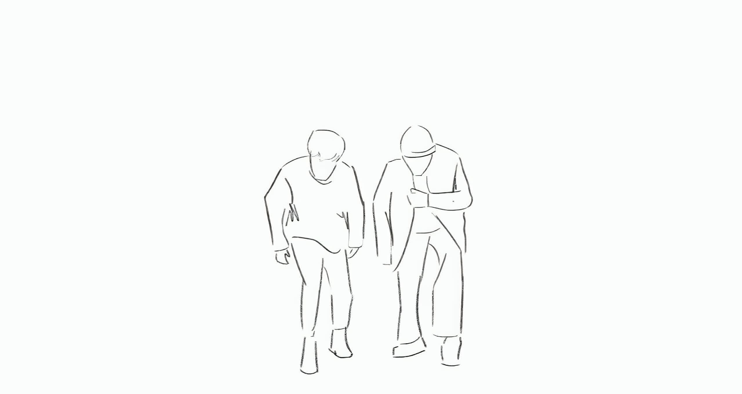 动感舞步，卡通人物跳舞