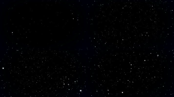 4K原创黑色背景满天星辰星星AE模板
