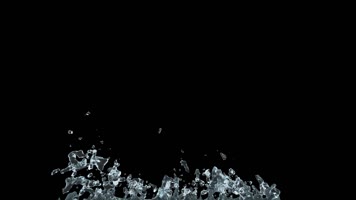 水花溅起 流体 