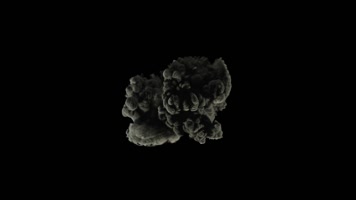 爆炸 黑烟 浓烟  