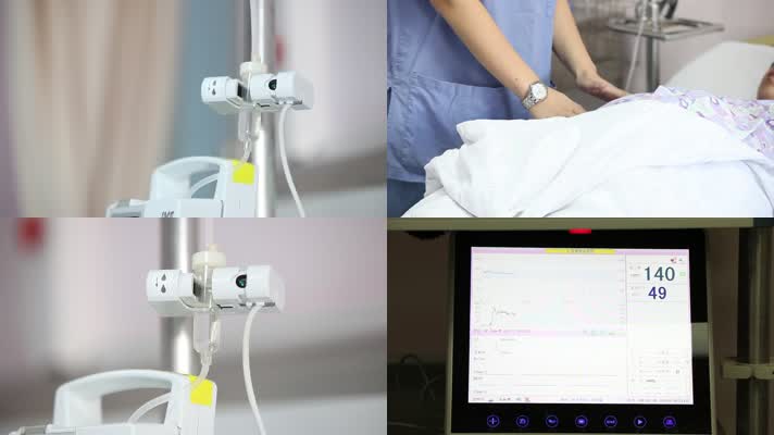 医院设备点滴测量器计时器吊瓶护士病房巡查
