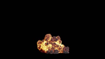 常用爆炸 火焰  